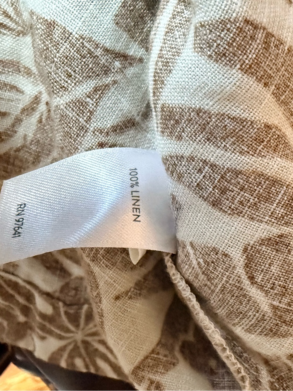 J.Jill Love Linen XS EUC. Great Summer dress. Button back fastened. - Picture 7 of 7